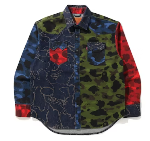 BAPE x Levi's Camo Jacket Multicolor