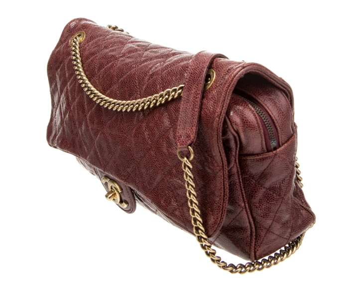 CHANEL Caviar Shiva Flap Bag