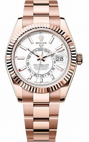 Rolex Sky-Dweller Oyster Yellow Gold Bracelet 42mm