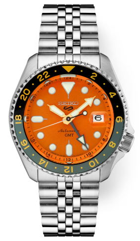Reloj Seiko SSK005 5 Sports SKX Sports Style GMT Series