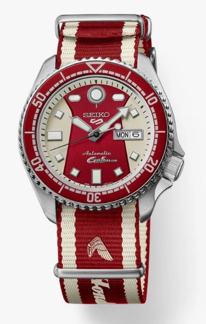 Reloj Seiko SRPL23 Honda Super Cub Steel