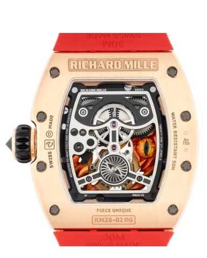 Richard Mille RM26-02 RM26-02 Evil Eye Piece Unique Black Diamond