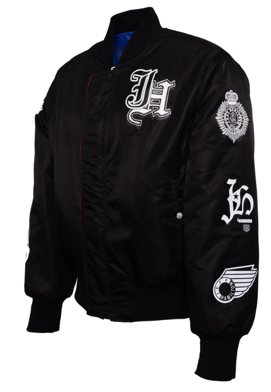 Billionaire Boys Club X Jeff Hamilton 2025 NBA All-Star San Francisco Bay Area Vegan Leather Bomber Jacket Reversible