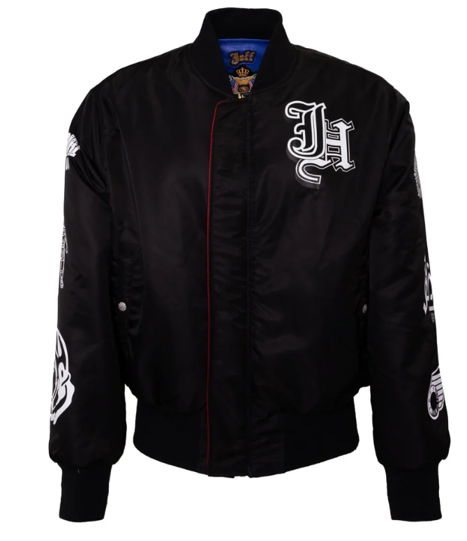 Billionaire Boys Club X Jeff Hamilton 2025 NBA All-Star San Francisco Bay Area Vegan Leather Bomber Jacket Reversible