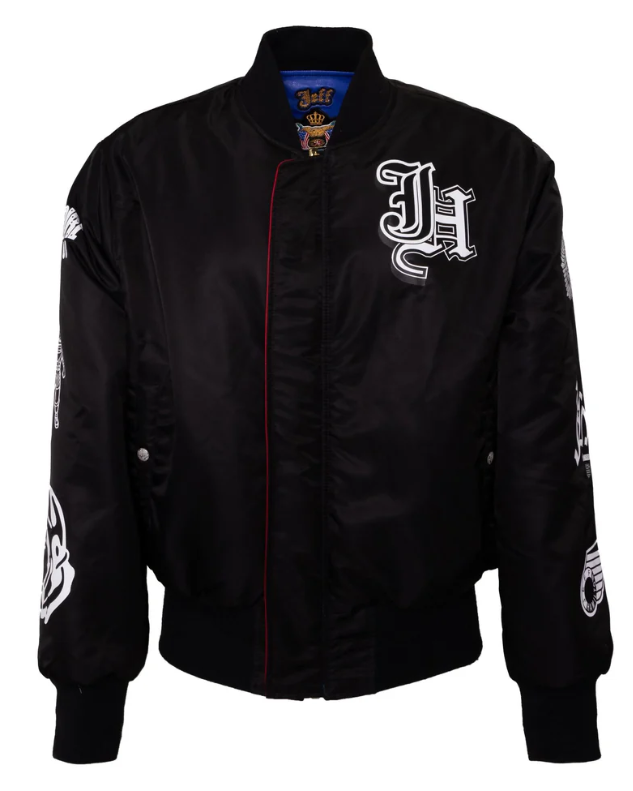 Billionaire Boys Club X Jeff Hamilton 2025 NBA All-Star San Francisco Bay Area Vegan Leather Bomber Jacket Reversible