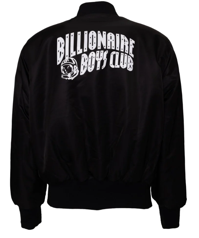 Billionaire Boys Club X Jeff Hamilton 2025 NBA All-Star San Francisco Bay Area Vegan Leather Bomber Jacket Reversible