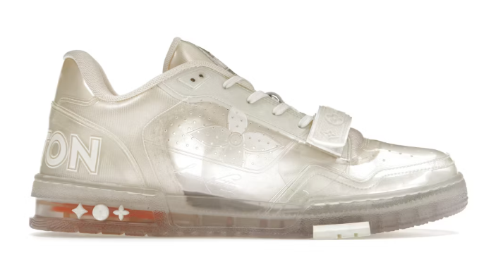 Louis Vuitton Trainer Blanco Transparente