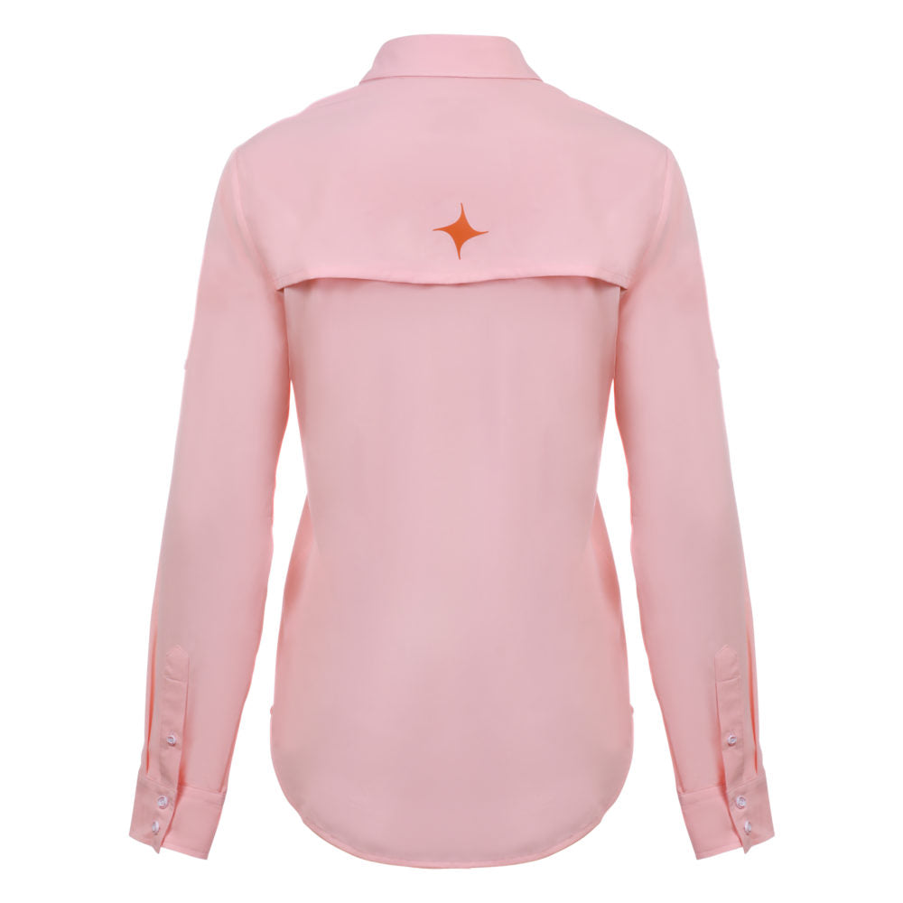 Camisa Maja Outdoor Signature Rosa Dama - Manga Larga