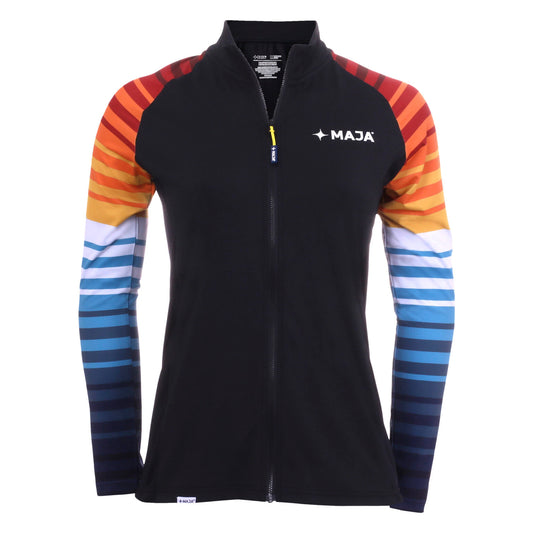 Camiseta Dama Maja Performance Rashguard Dorado  - Manga Larga