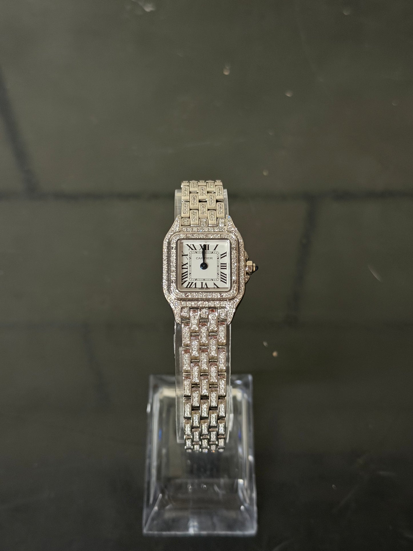 Cartier Panthere Full Ice Nuevo Talla M 2026 con caja y papeles