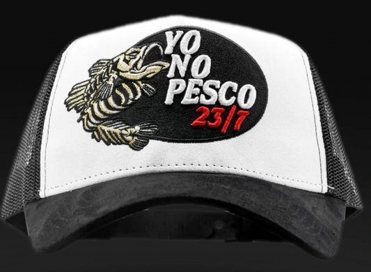 GORRA DANDY HATS X OSCAR ORTIZ YO NO PESCO 23/7 BLACKWHITE