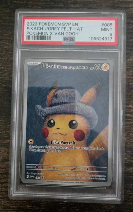 DS COLLECTIBLE Pikachu with Grey Felt Hat 2023