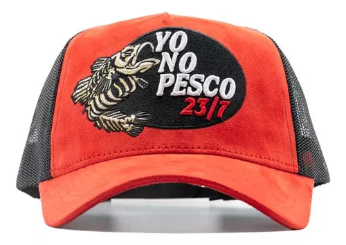 GORRA DANDY HATS X OSCAR ORTIZ YO NO PESCO 23/7 BLACKRED