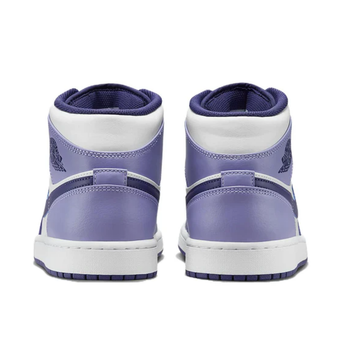 Air Jordan 1 Mid White Sky J Purple (GS)