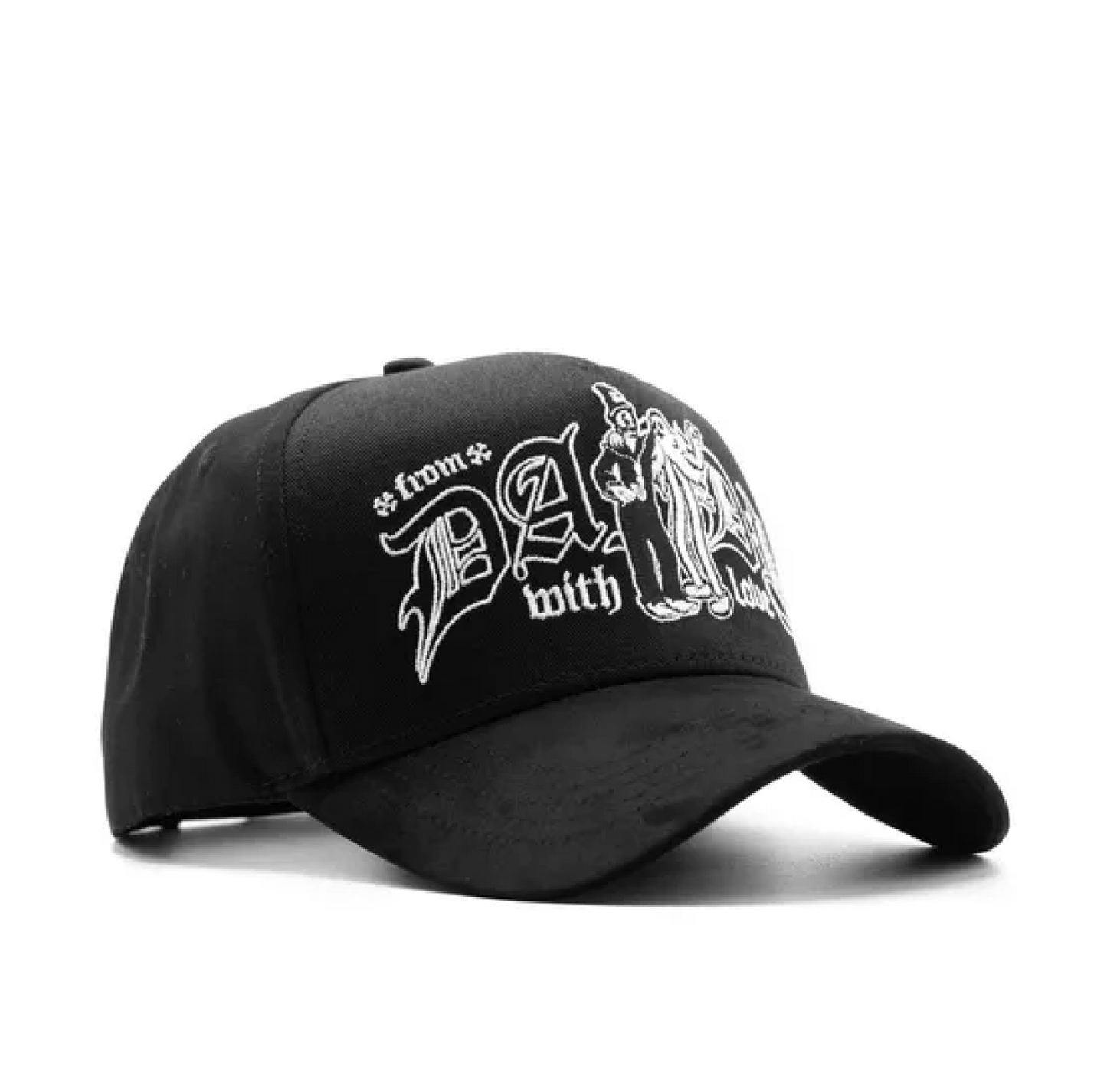 GORRA DANDY HATS DANDY WHIT LOVE NEGRA