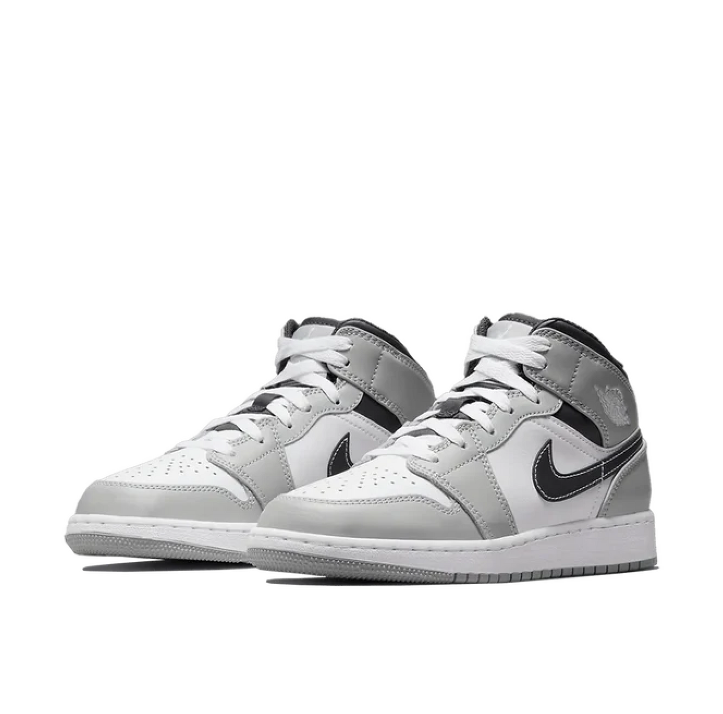 Air Jordan 1 Mid Light Smoke Grey Anthracite