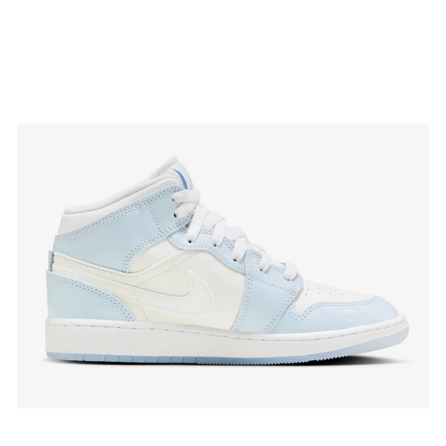 Air Jordan 1 Mid SE Glitter Swoosh (GS)