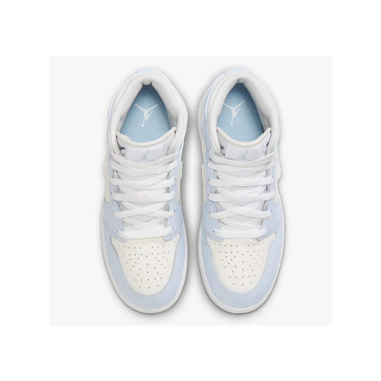 Air Jordan 1 Mid SE Glitter Swoosh (GS)