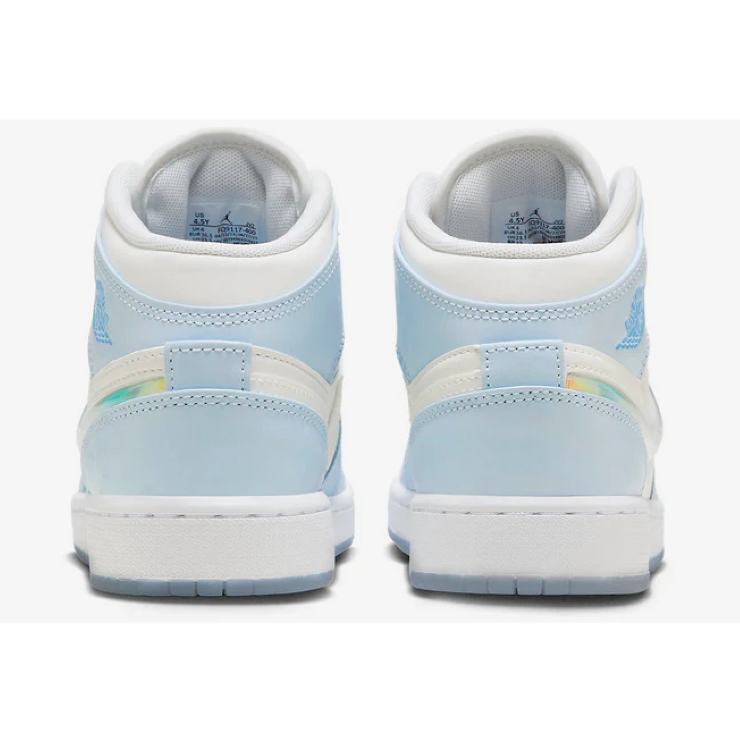 Air Jordan 1 Mid SE Glitter Swoosh (GS)