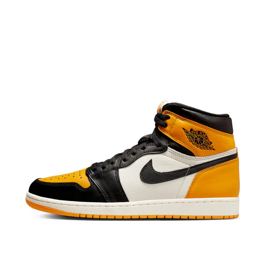 Air Jordan 1 Retro High OG Yellow Toe " TAXI "