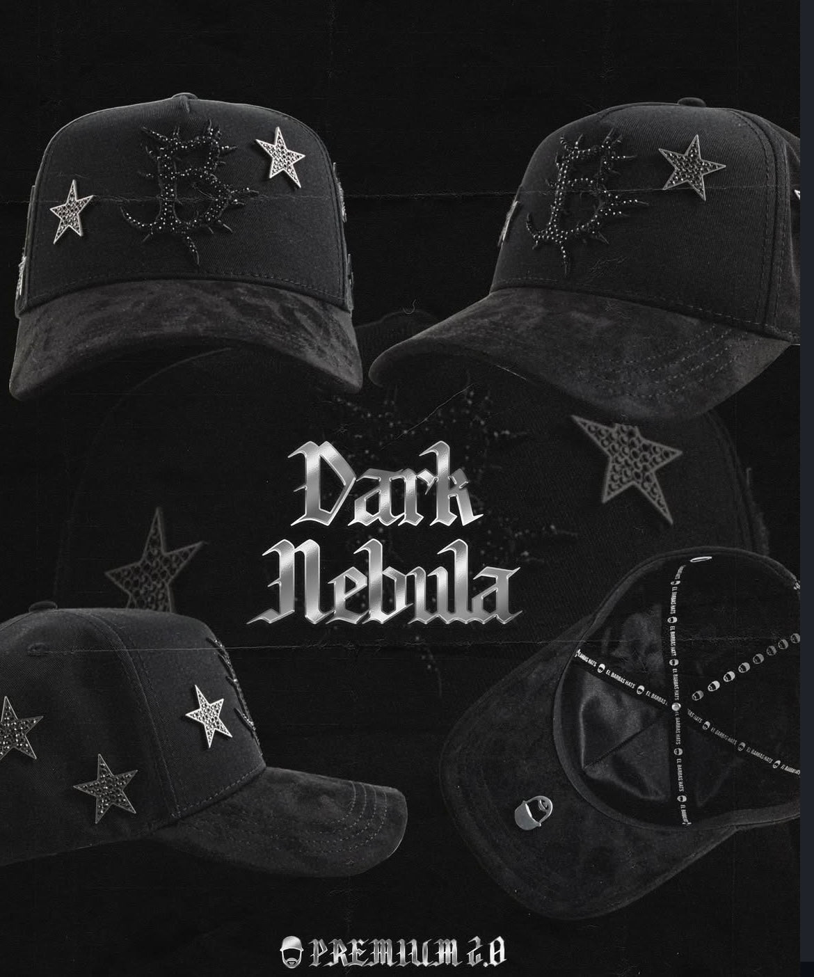 Gorra Barbas Hats "Dark Nebula" (PREVENTA)