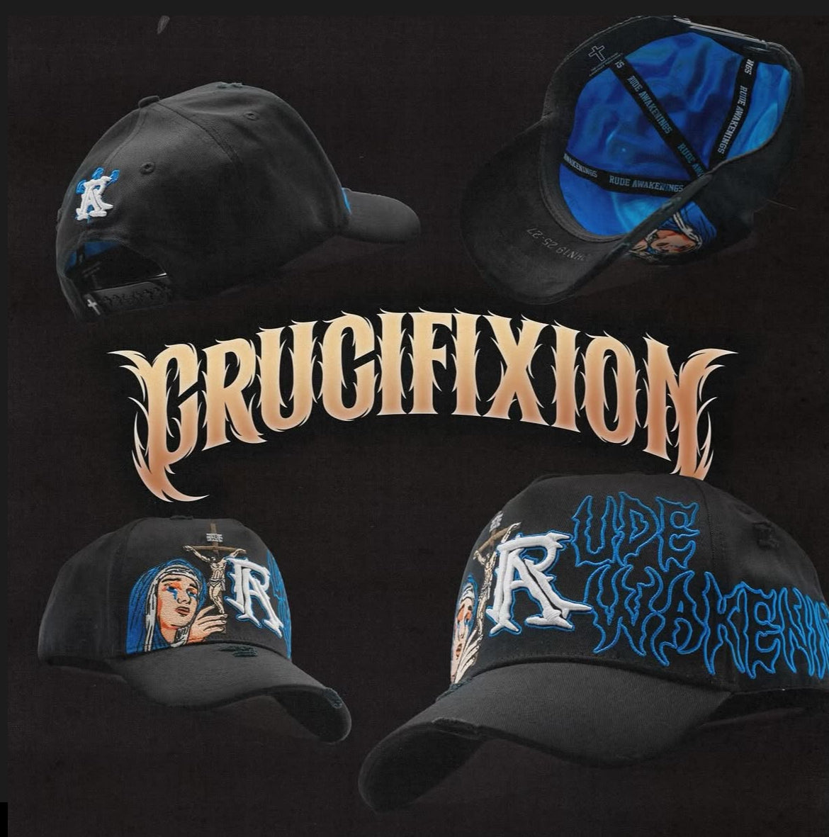 GORRA RUDE AWAKENINGS "CRUCIFIXION"