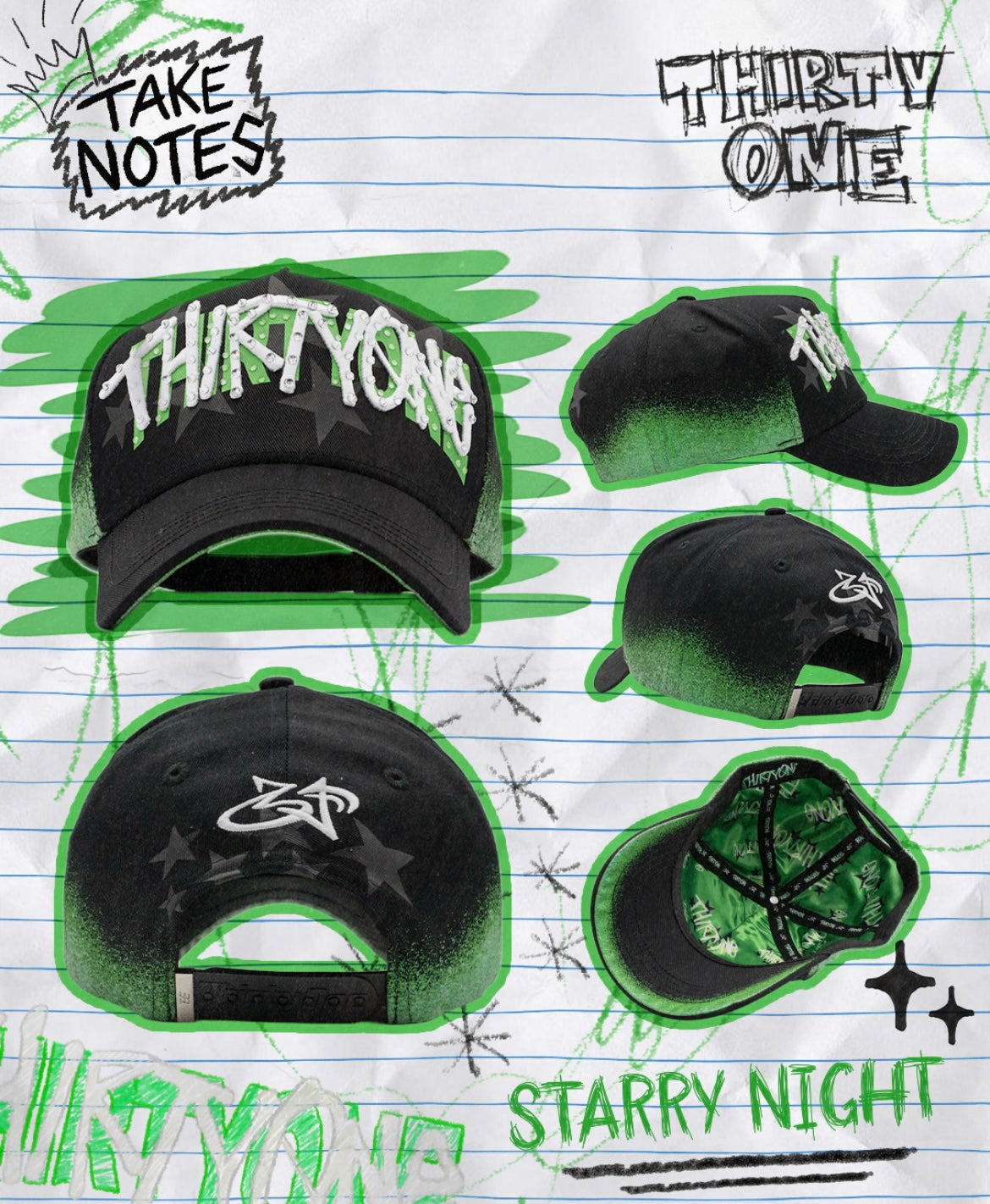 GORRA 31 HATS "STARRY NIGHT" (PREVENTA)