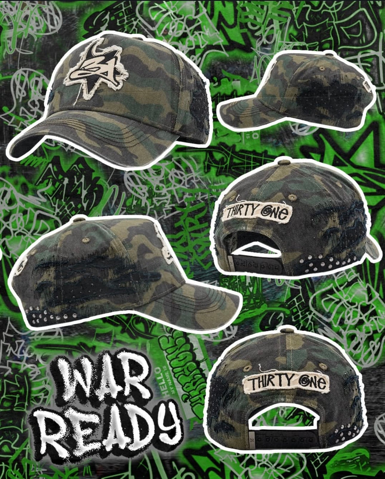 GORRA 31 HATS WAR READY