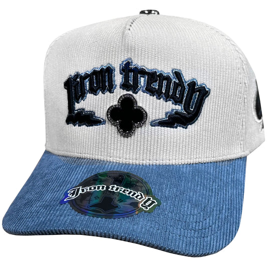 GORRA 1IRON TRENDY "ROCKSTAR BEIGE BLUE"