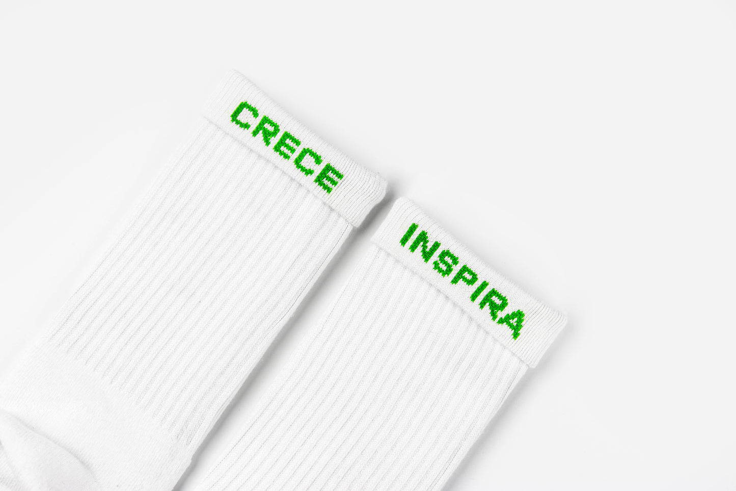 Calcetines Fierce Crew White-HUUX