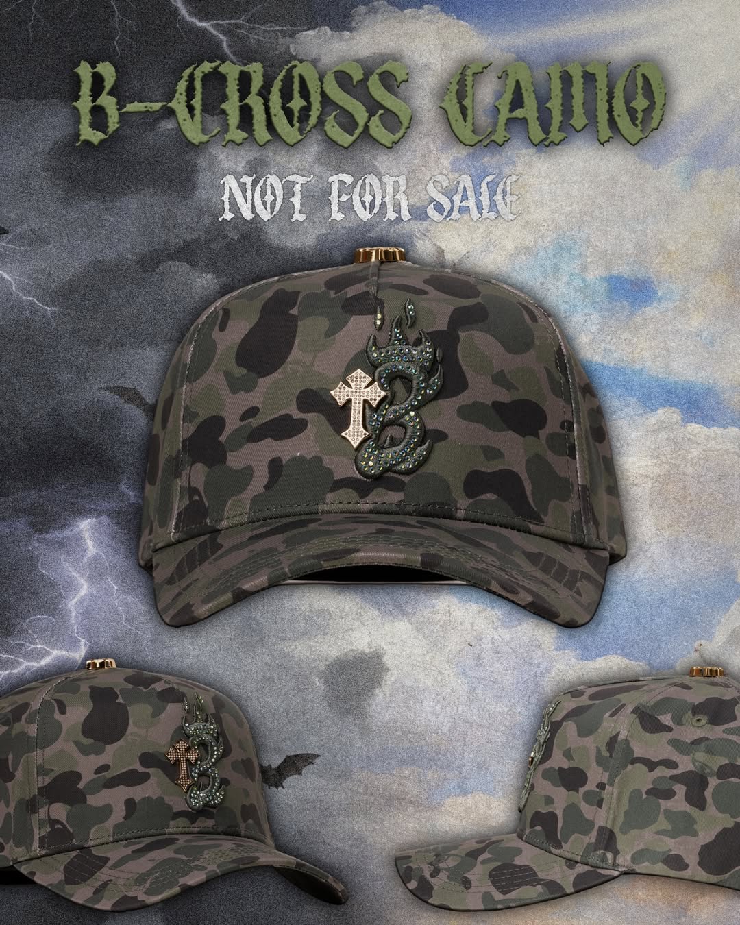 Gorra Barbas GOOD & EVIL “B-Cross Camo” PREVENTA