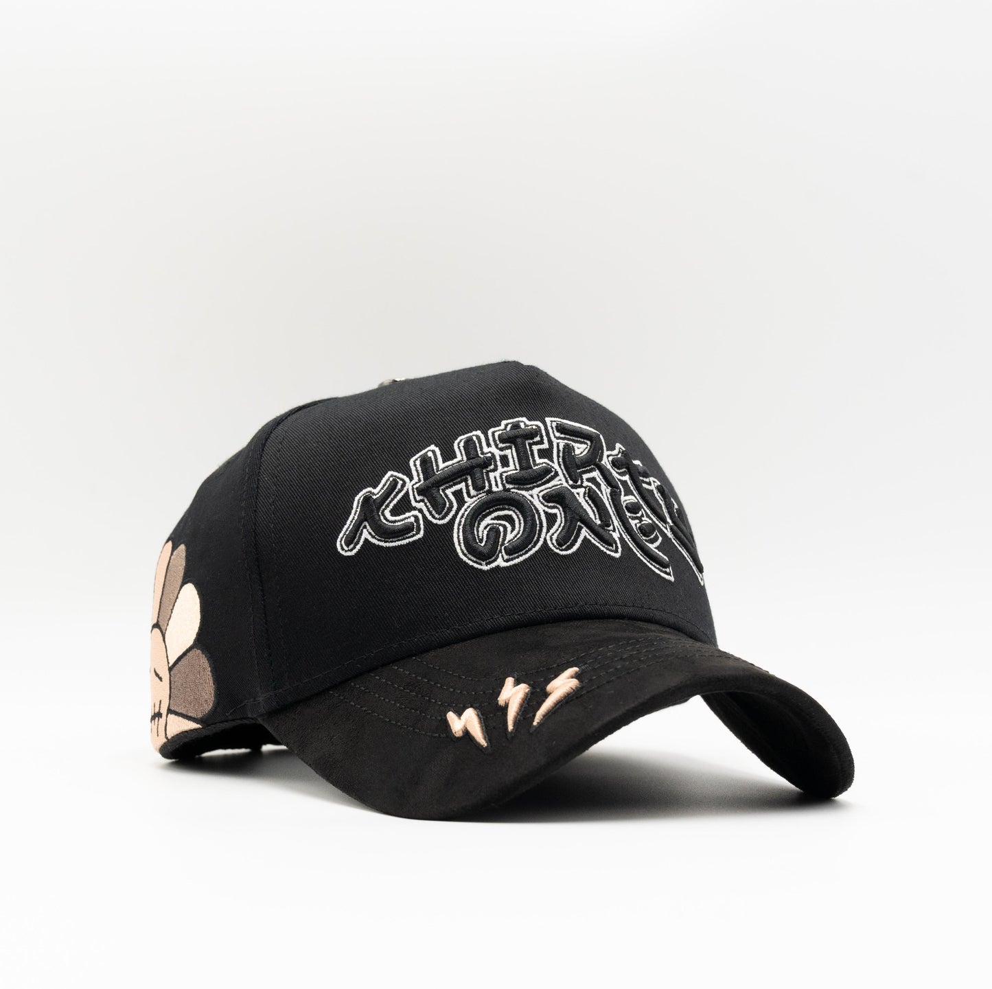 GORRA 31 HATS "ORIENTAL TRAVIS FLOWER” BLACK