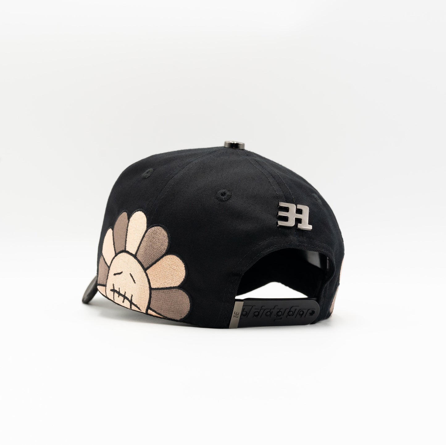 GORRA 31 HATS "ORIENTAL TRAVIS FLOWER” BLACK
