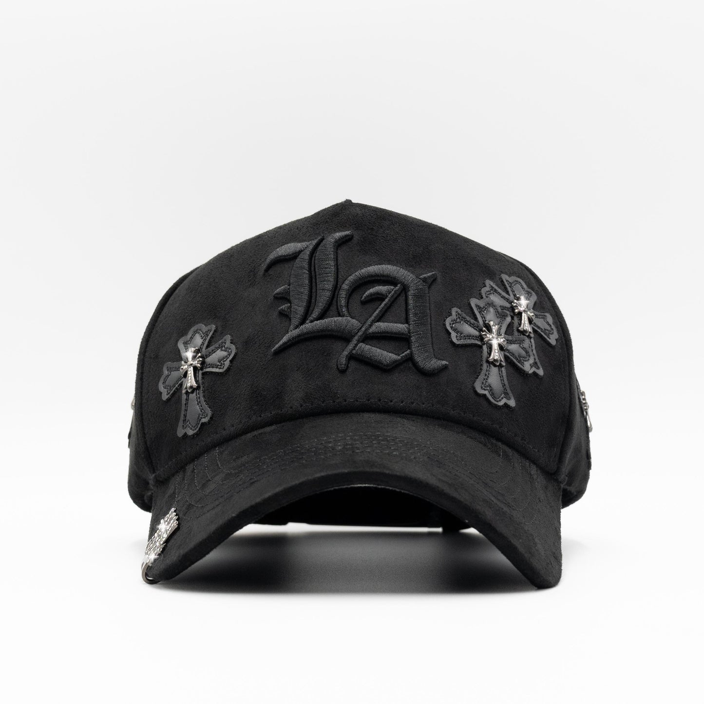 GORRA 31 HATS "LA CHROME BLACK IN BLACK SILVER"