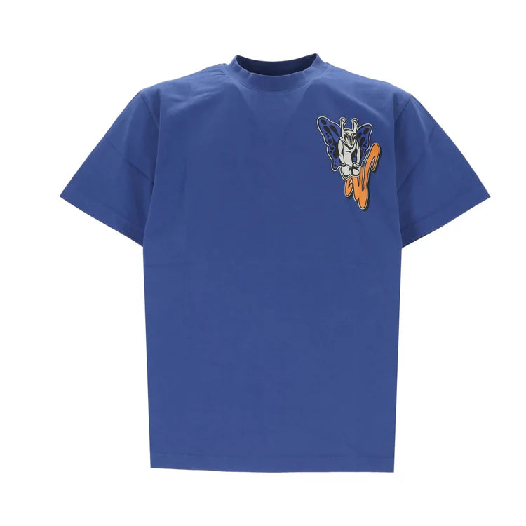 OFF WHITE/VIRGIL ABLOH BLUE TEE CAT