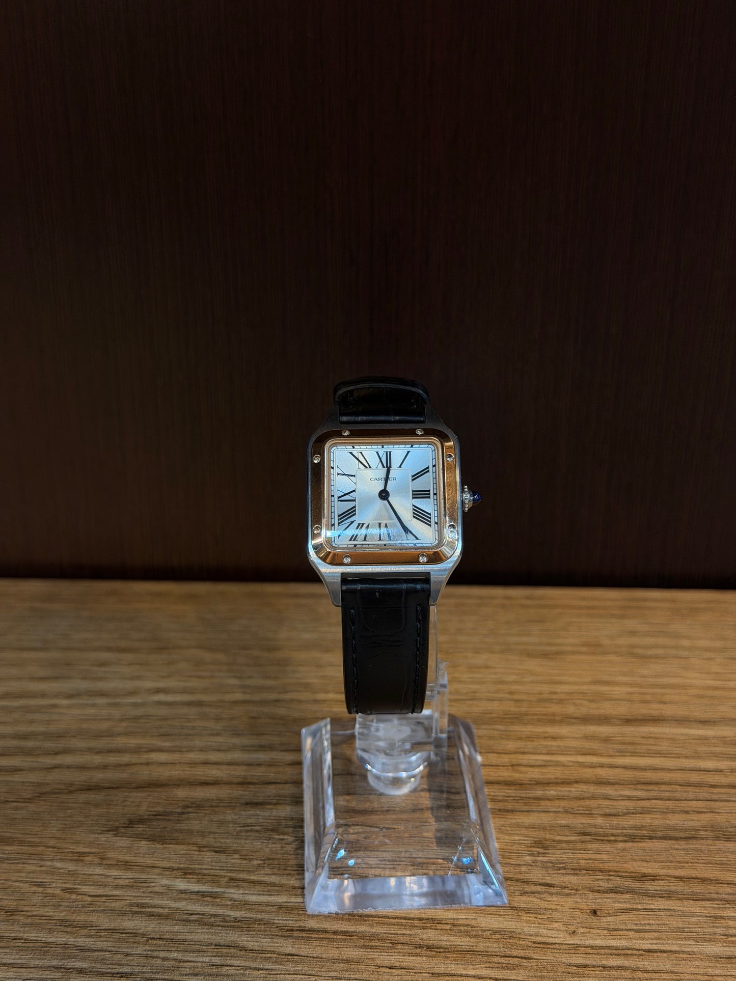 Cartier Santos -Dumont Steel