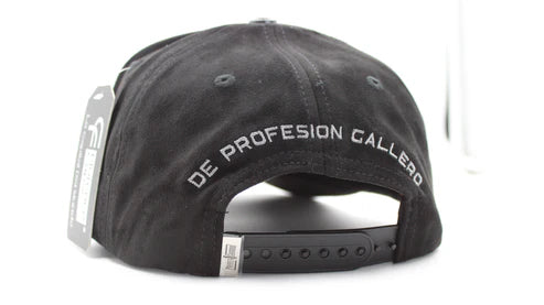 Gorra Florence Caps "De profesion" Crystal black