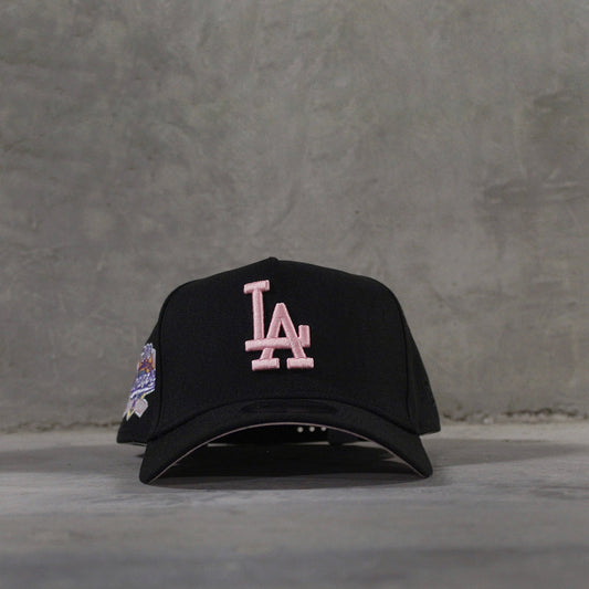 GORRA NEW ERA LOS ANGELES BLACK PINK ADJUSTABLE