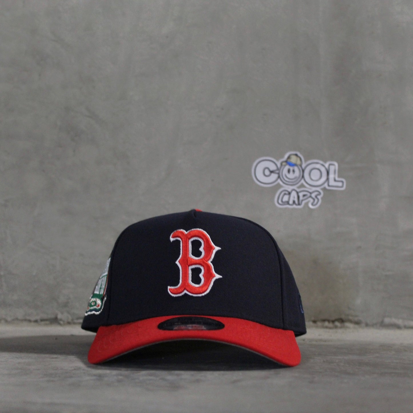 GORRA NEW ERA BOSTON RED BLUE ADJUSTABLE