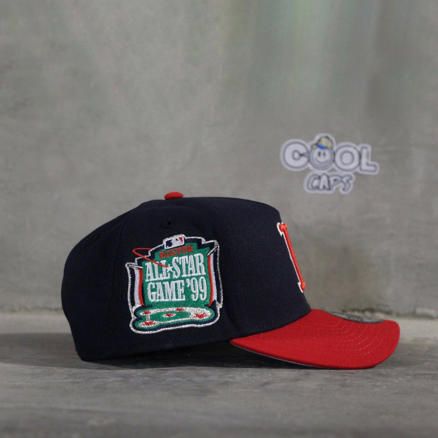 GORRA NEW ERA BOSTON RED BLUE ADJUSTABLE