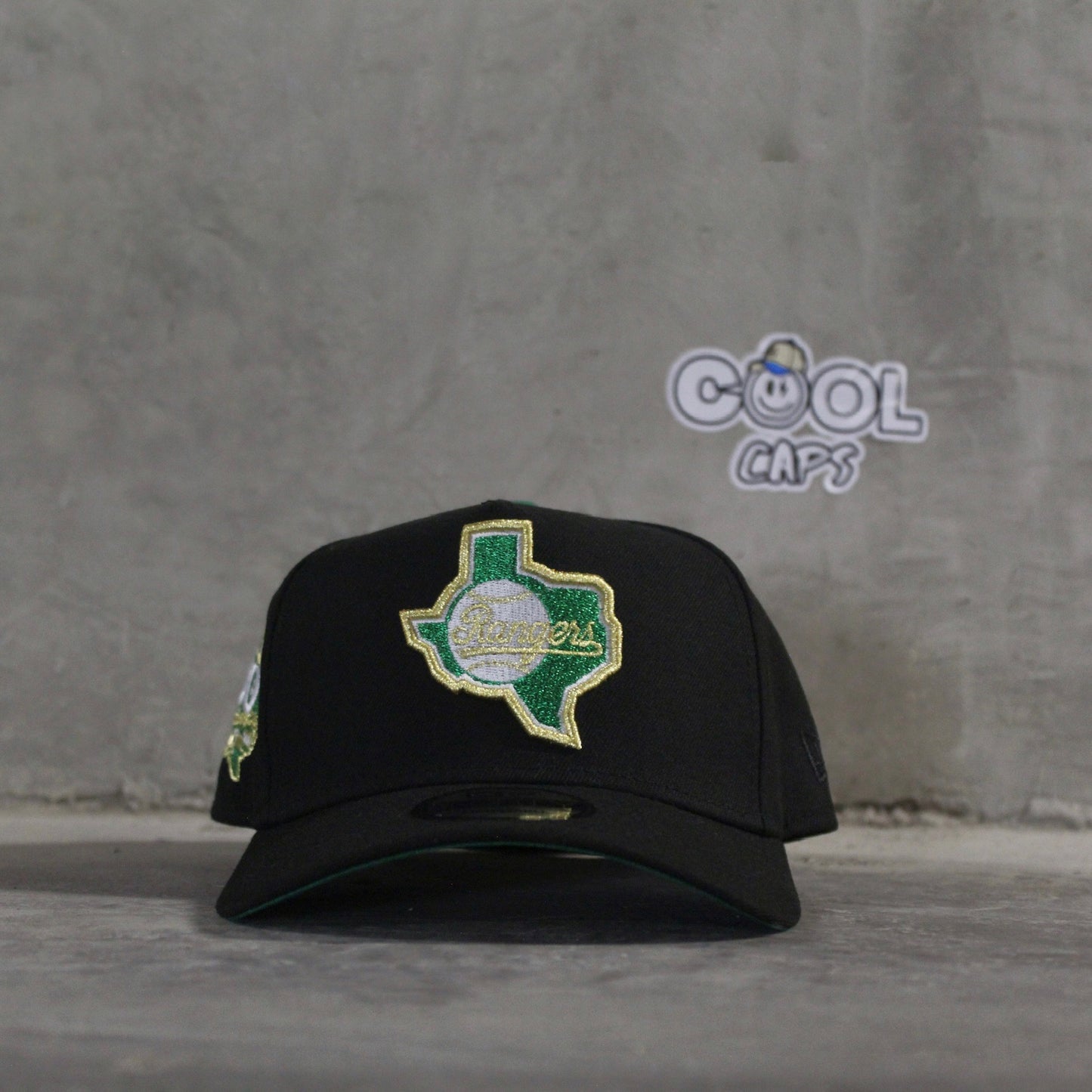 GORRA NEW ERA TEXAS BLACK ADJUSTABLE