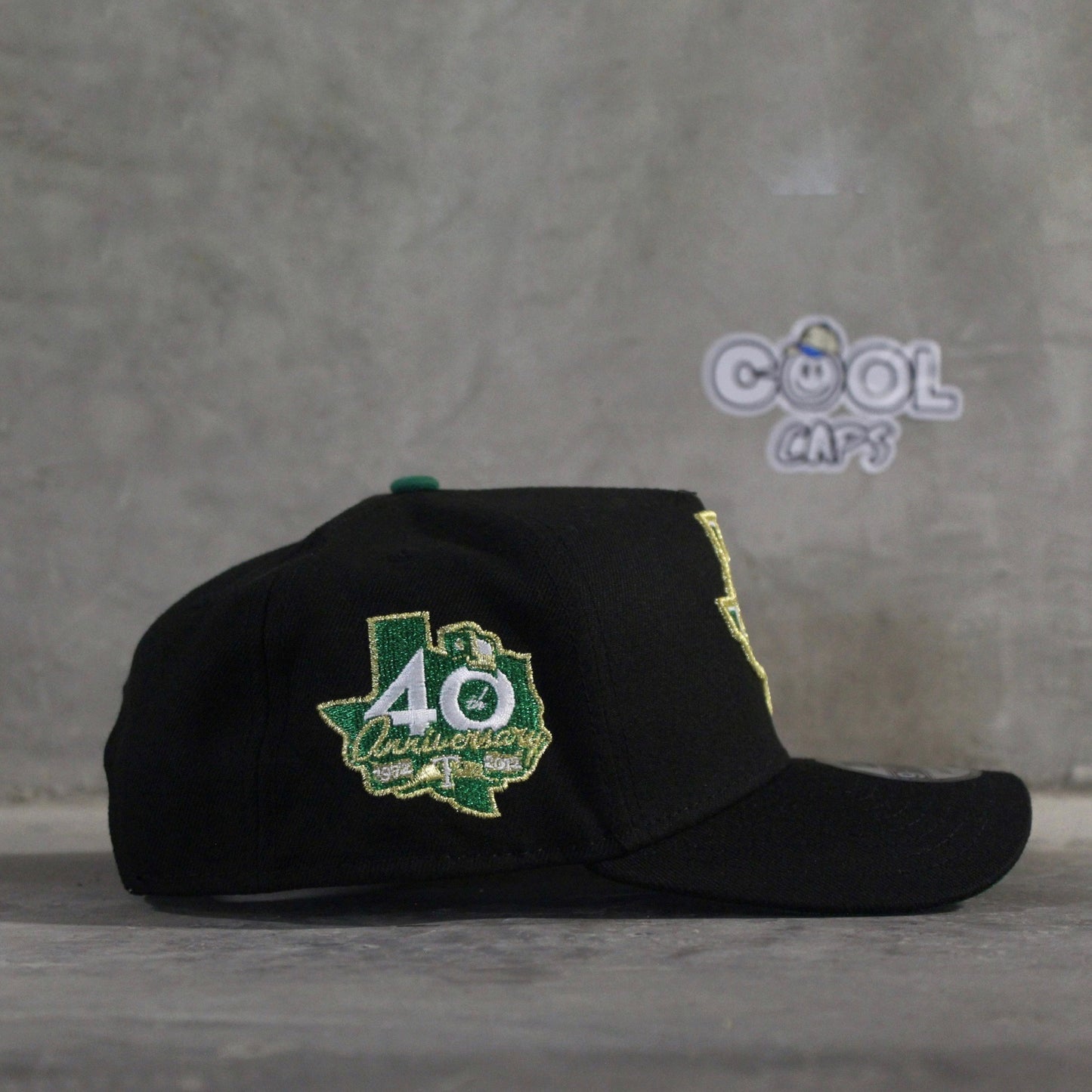 GORRA NEW ERA TEXAS BLACK ADJUSTABLE