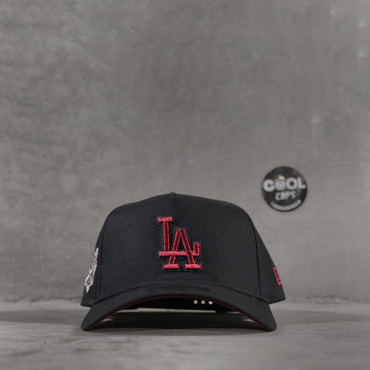 GORRA NEW ERA LOS ANGELES 1988 BLACK RED ADJUSTABLE