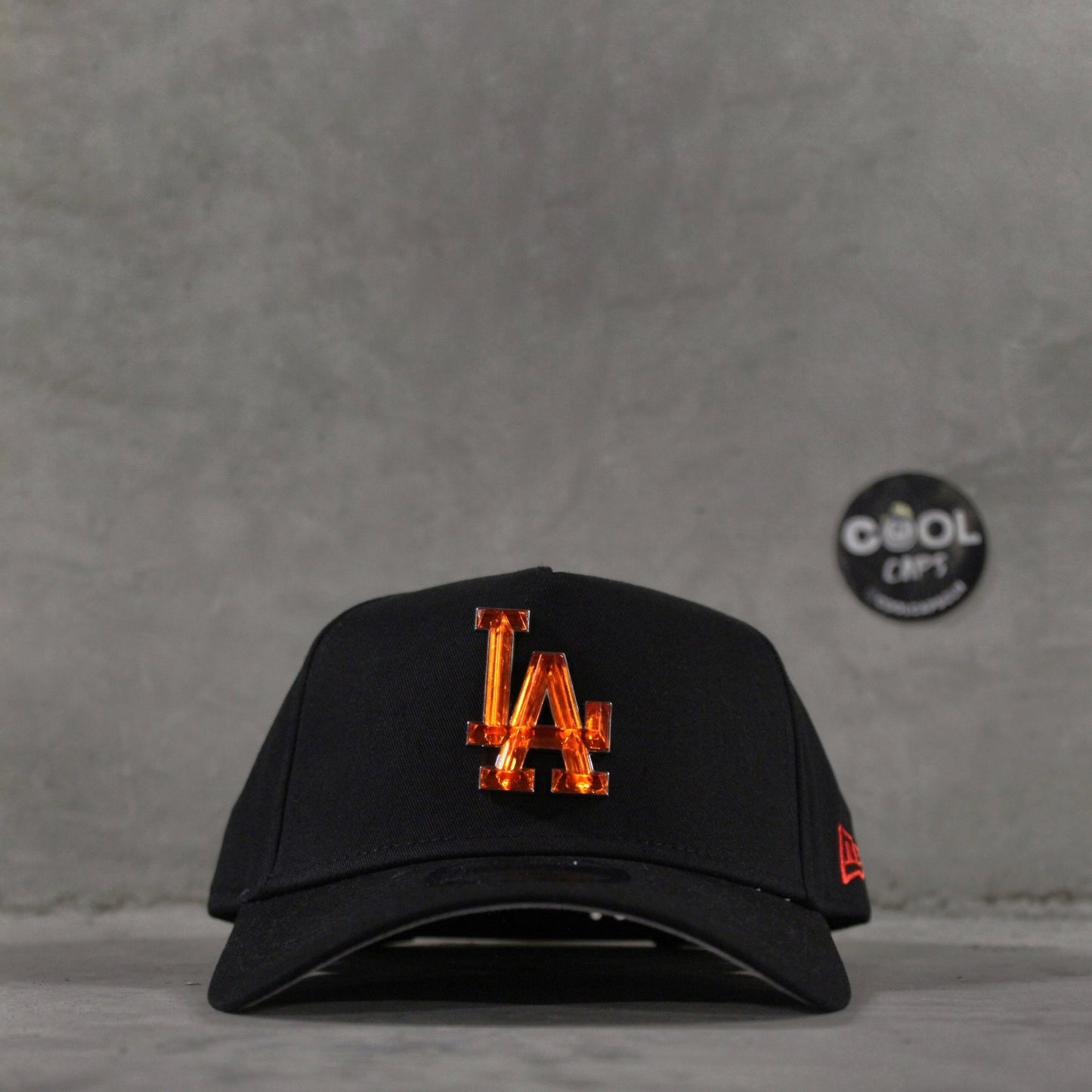 GORRA NEW ERA LOS ANGELES ORANGE CRYSTAL ADJUSTABLE