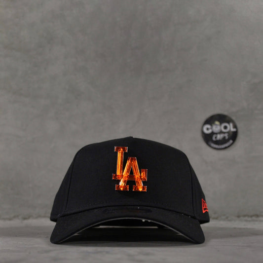 GORRA NEW ERA LOS ANGELES ORANGE CRYSTAL ADJUSTABLE