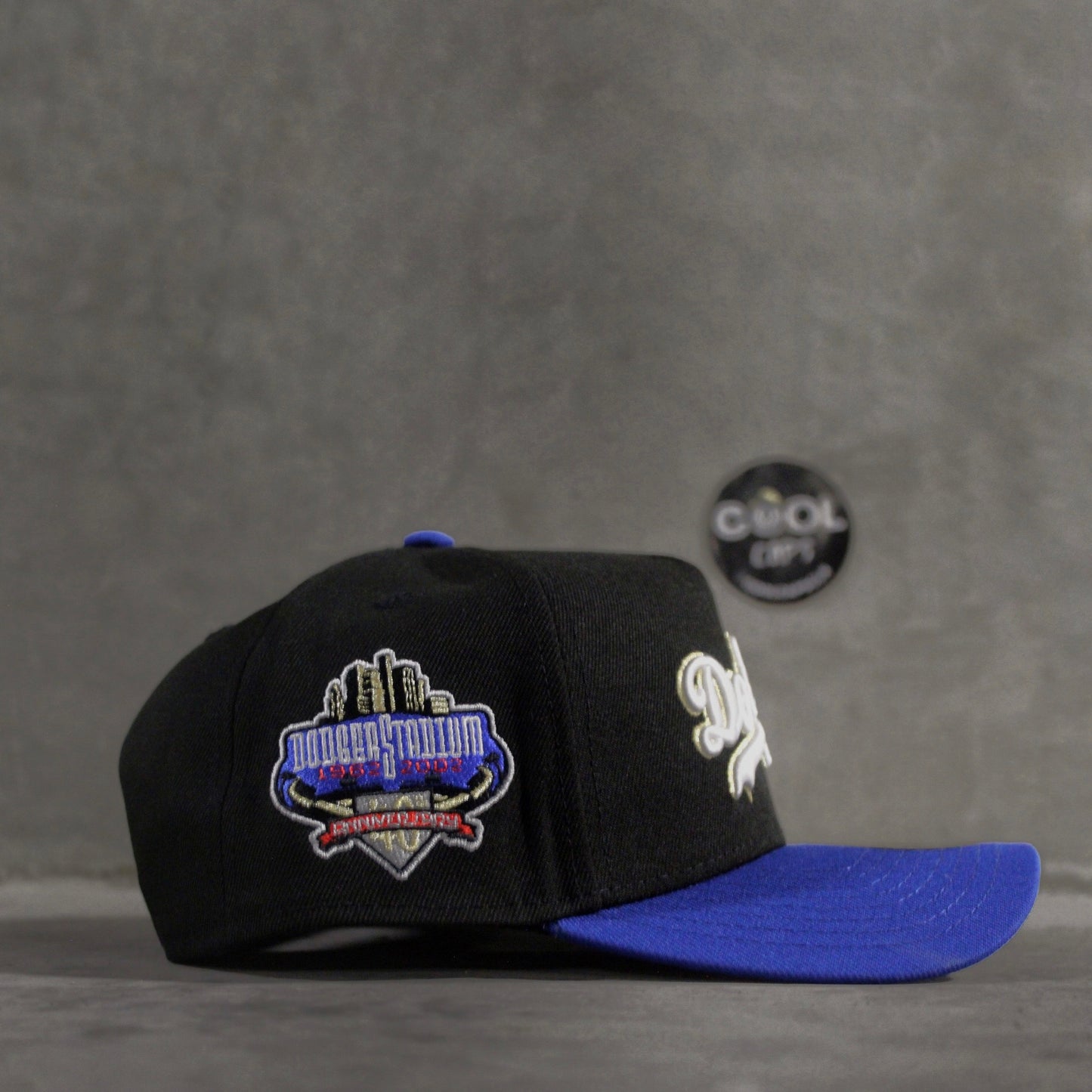 GORRA NEW ERA DODGERS BLACK BLUE ADJUSTABLE