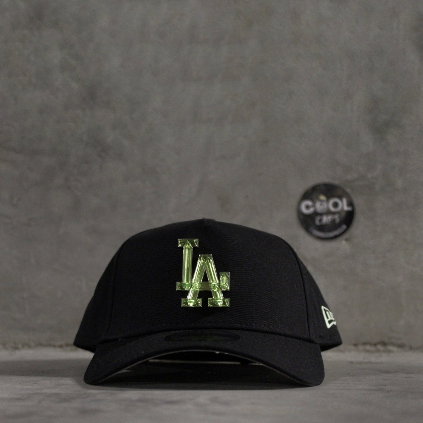 GORRA NEW ERA LOS ANGELES GREEN CRYSTAL ADJUSTABLE