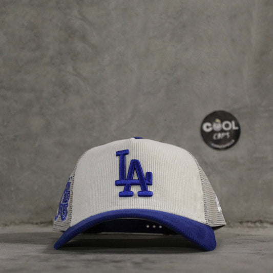 GORRA NEW ERA LOS ANGELES BEIGE BLUE ADJUSTABLE