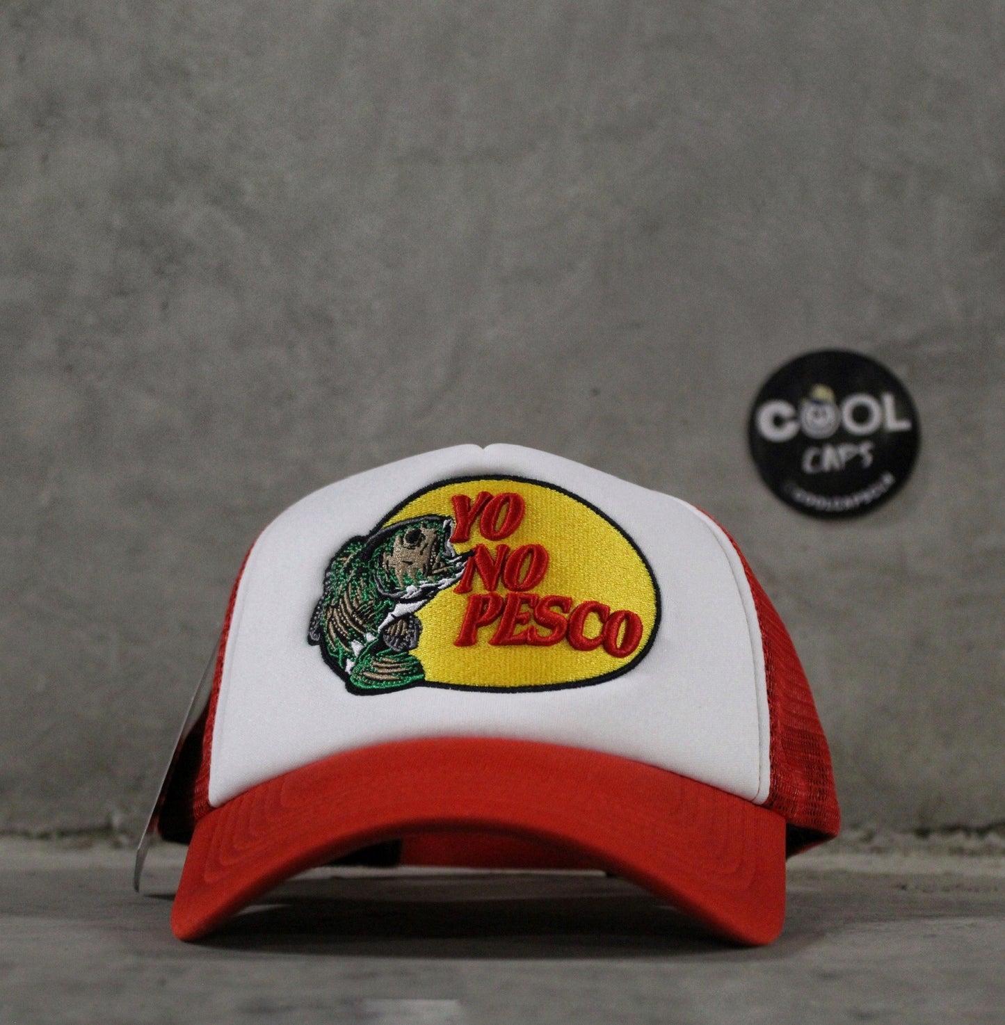 GORRA DANDY HATS YO NO PESCO RED SNAPBACK