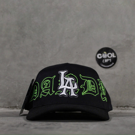 GORRA DANDY HATS LA NEON BLACK SNAPBACK